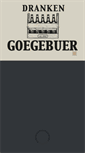 Mobile Screenshot of goegebuer.be